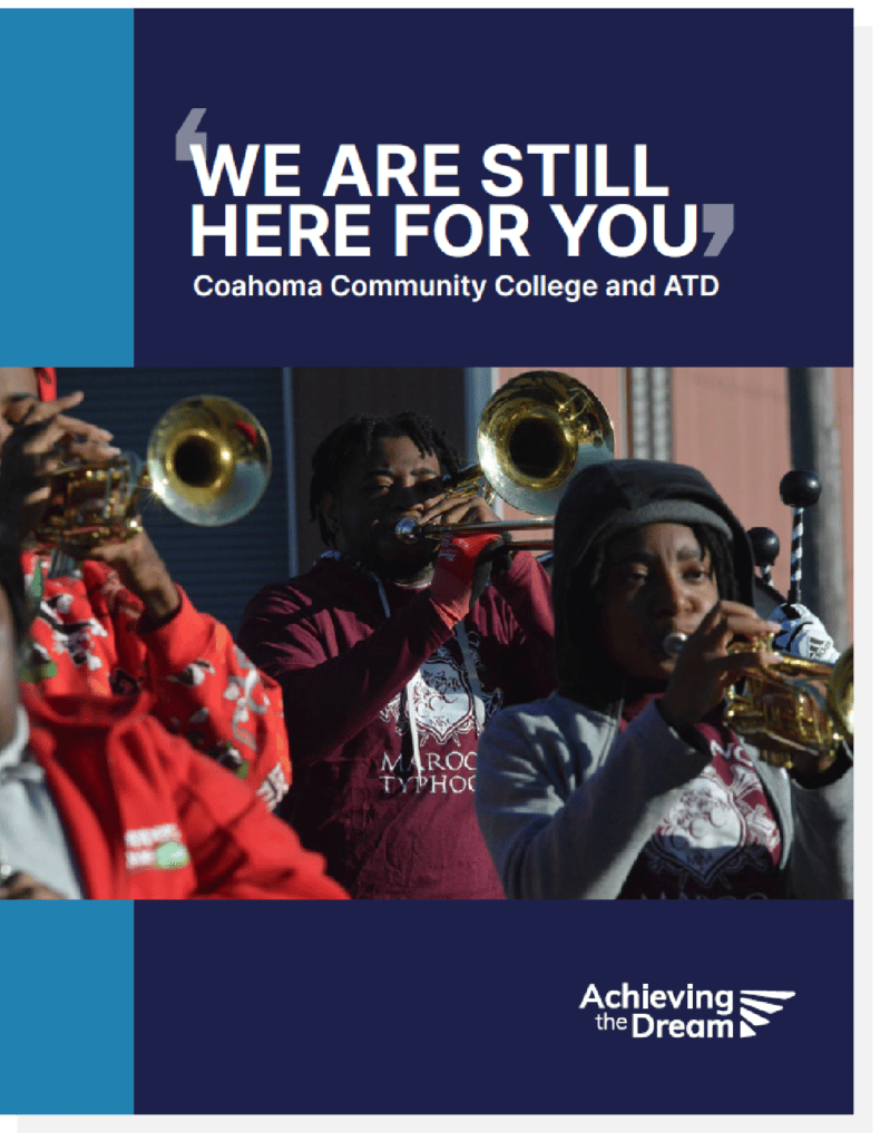 We Are Still Here for You: Coahoma Community College and ATD