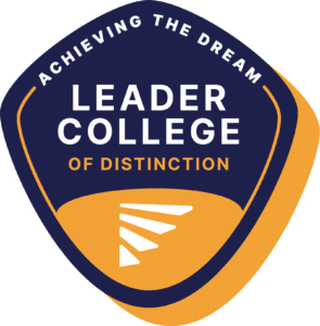 Badge: Achieving the Dream Leader College of Distinction