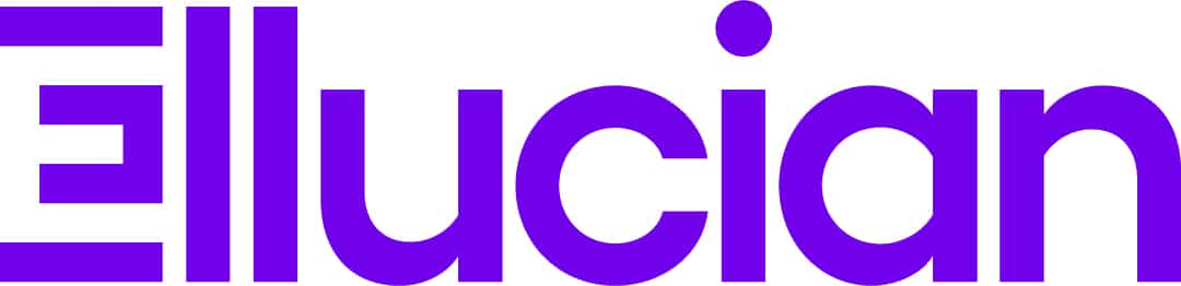 Ellucian spelled out in purple text.